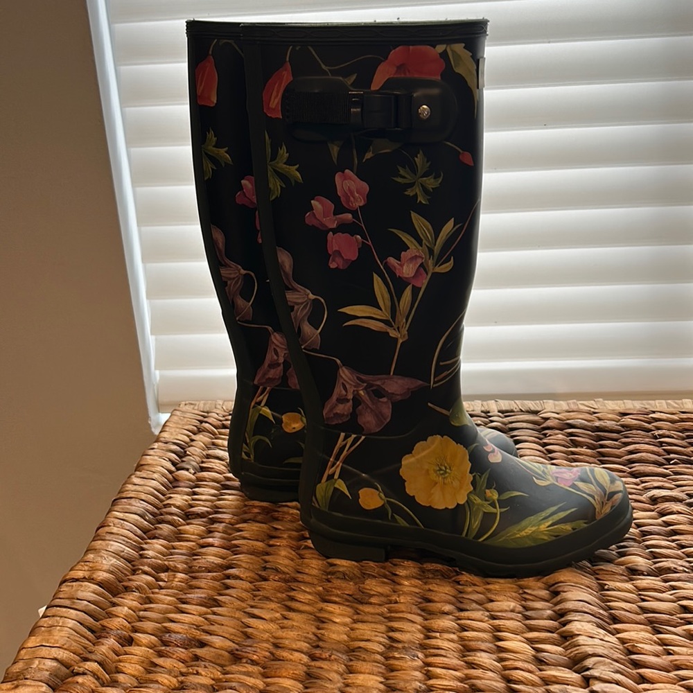 Hunter patterned rain boots